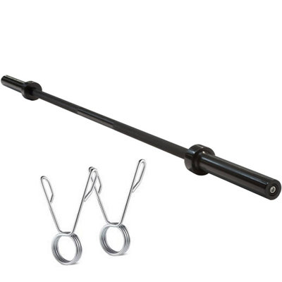 Olympic Barbell Black Bar 2