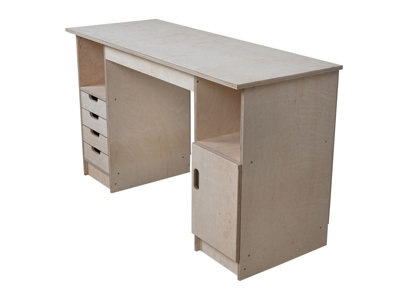 Olympus 1.1 Multi-purpose wooden workbench, storage cabinet (H-90cm, D-60cm, L-145cm)