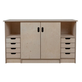 Olympus 10.1 Multi-purpose wooden workbench, storage cabinet (H-90cm, D-60cm, L-145cm)