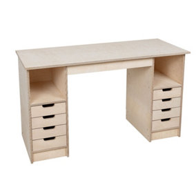 Olympus 2.1 Multi-purpose wooden workbench, storage cabinet (H-90cm, D-60cm, L-145cm)