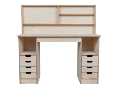 Olympus 2.2 Multi-purpose wooden workbench, storage cabinet (H-90cm, D-60cm, L-145cm)