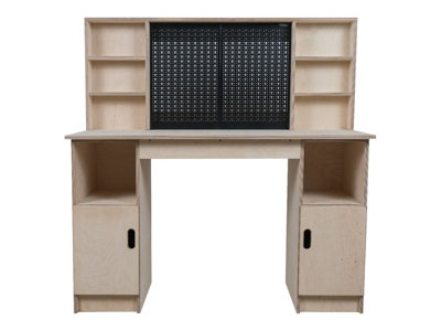 Olympus 4.3 Multi-purpose wooden workbench, storage cabinet (H-90cm, D ...