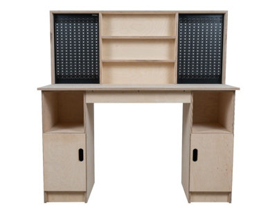 Olympus 4.4 Multi-purpose wooden workbench, storage cabinet (H-90cm, D-60cm, L-145cm)