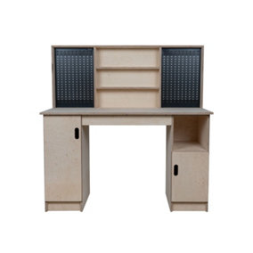 Olympus 5.4 Multi-purpose wooden workbench, storage cabinet (H-90cm, D-60cm, L-145cm)