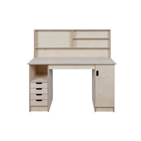 Olympus 7.2 Multi-purpose wooden workbench, storage cabinet (H-90cm, D-60cm, L-145cm)