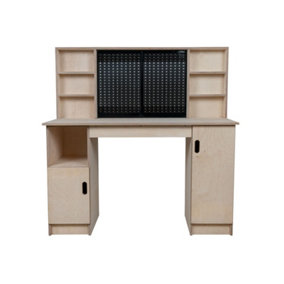 Olympus 8.3 Multi-purpose wooden workbench, storage cabinet (H-90cm, D-60cm, L-145cm)