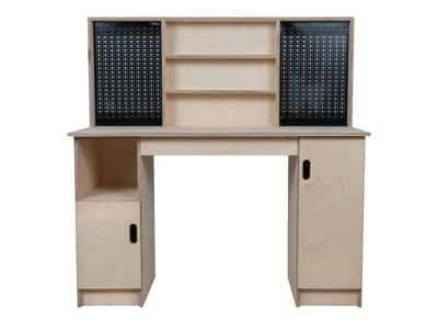 Olympus 8.4 Multi-purpose wooden workbench, storage cabinet (H-90cm, D-60cm, L-145cm)