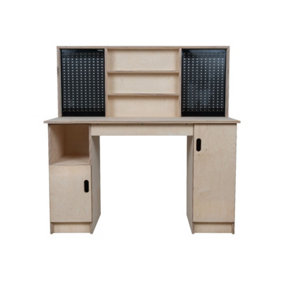Olympus 8.4 Multi-purpose wooden workbench, storage cabinet (H-90cm, D-60cm, L-145cm)