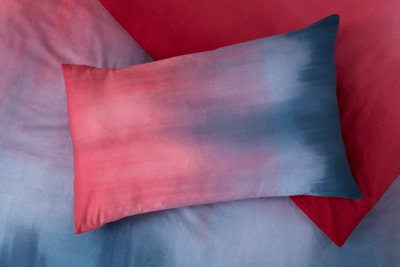 Ombre Polycotton Duvet Set With Pillowcase