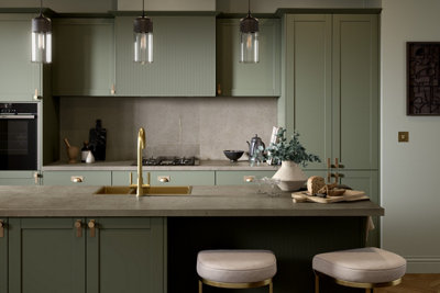 Omega Modern Terrazzo Dune Square Edge Laminate Kitchen Splashback ...