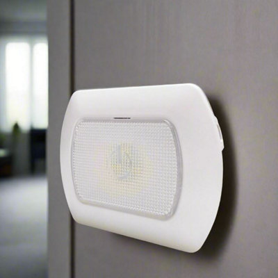 Omni Small Rechargeable Wireless LED Stick-On Cabinet Light - Twin Pack