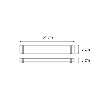 OMNIA - CGC White Slim LED IP65 4000K Waterproof Strip Light