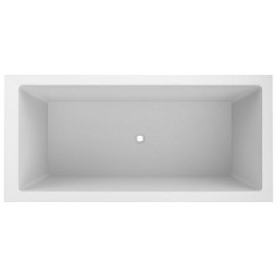 Omnitub Deluxe Extra Fibreglass White 0 tap hole Deep Bath (L)1900mm (W)900mm (H)625mm Price Comparisons | Compare The Build