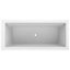 Omnitub Deluxe Plus Fibreglass White 0 tap hole Deep Bath (L)1800mm (W)800mm (H)625mm
