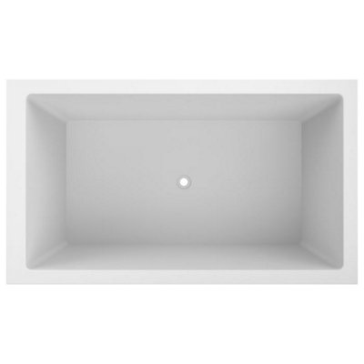 Omnitub Deluxe Ultra Fibreglass White 0 tap hole Deep Bath (L)1800mm (W)1050mm (H)625mm