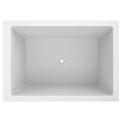 Omnitub Duo Extra Fibreglass White 0 tap hole Deep Bath (L)1500mm (W)1050mm (H)625mm Price Comparisons | Compare The Build