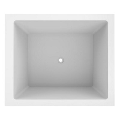 Omnitub Duo Plus Fibreglass White 0 tap hole Deep Bath (L)1250mm (W)1050mm (H)625mm Price Comparisons | Compare The Build