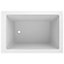 Omnitub Solo Supreme Fibreglass White 0 tap hole Deep Bath (L)1250mm (W)850mm (H)625mm