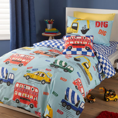 On The Move Easy Care Duvet Cover Set