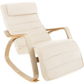 Onda Rocking Chair - Relaxing Indoor Chair - beige