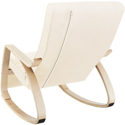 Onda Rocking Chair - Relaxing Indoor Chair - beige