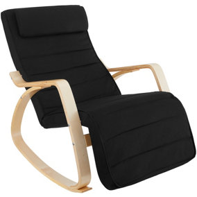 Onda Rocking Chair - Relaxing Indoor Chair - black