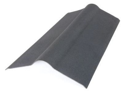 Onduline Ridge Intense Anthracite Grey 1m x 420mm Pack of 3