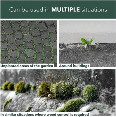 One Chem Enviro Works - Weed Gone 5L Fast Acting Weedkiller With 5L Pressure Sprayer - See results within 24 hours - 5