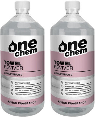 One Chem Towel Reviver and Softener 2 x 1 Litre Concentrate
