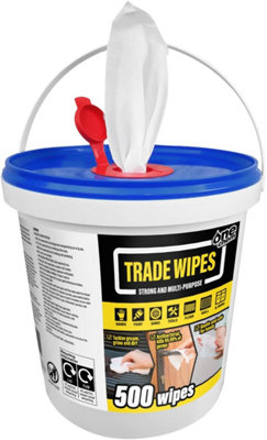 One Chem Trade Wipes 500 Wipes Strong and Multi-Purpose | DIY at B&Q