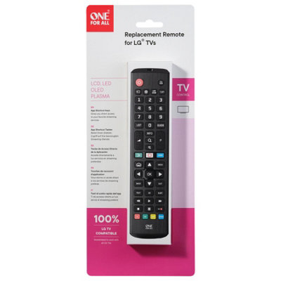 One For All LG TV Replacement remote