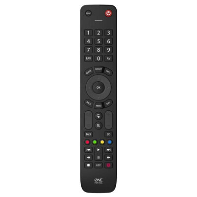 One For All URC7115 Evolve Universal Remote TV Control Ultra Wide Angle ...