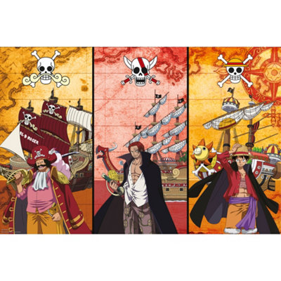 One Piece Captains & Boats 61 x 91.5cm Maxi Poster