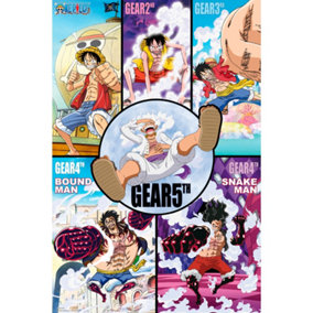 One Piece Gears History Exclusive 61 x 91.5cm Maxi Poster