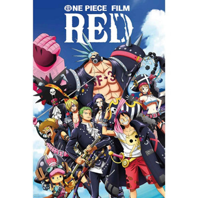 One Piece Red Full Crew 61 x 91.5cm Maxi Poster