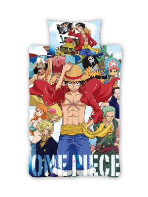 One Piece Single Duvet Cover and Pillowcase Set