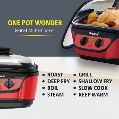 One-Pot Wonder Multi Cooker With 8-in-1 Functionality & 5L Capacity ...