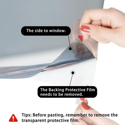 One-way vision window film, thermal insulation, reflective, suitable ...