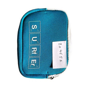 Onebig Element Surfer Periodic Table Gadget Case Blue/White (One Size)