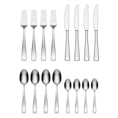 Oneida Moda II Silver Stainless Steel Dishwasher Safe Rustproof Cutlery ...