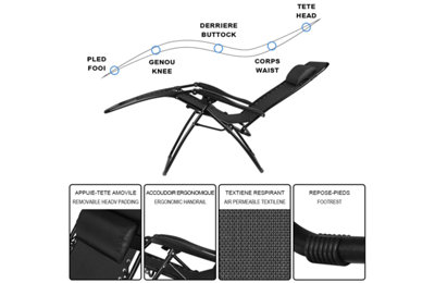 Costway Hammock Camping Chair Folding Camping Swinging Chair w