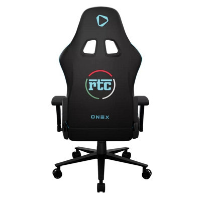 自*読様 BGHB×CIXEUR×JTPT COLLABO SET UP BLA ONEX RTC Embrace Gaming Chair Black/Blue, Ergonomic Recliner with