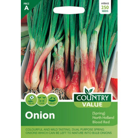 Onion (Spring) North Holland Blood Red by Country Value