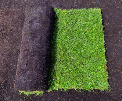 OnlineTurf Rye Gold Lawn Turf 25m² Pack
