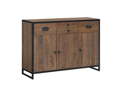 Ooki - Sideboard With 3 Doors & 4 Drawers