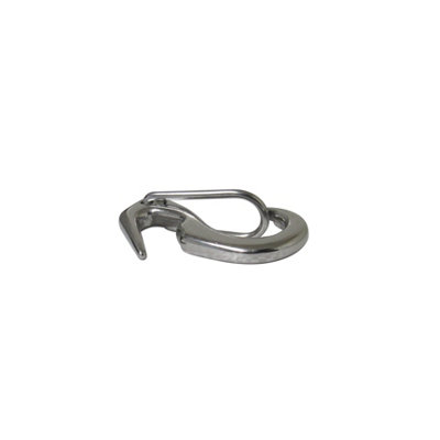 Open End Sail Snap Hooks 55M (Stainless Steel Shackle Clip Sailing Boat Marine Grade) - 5