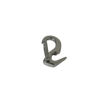 Open End Sail Snap Hooks 55M (Stainless Steel Shackle Clip Sailing Boat Marine Grade) - 6