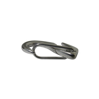 Open End Sail Snap Hooks 65MM (Stainless Steel Shackle Clip Sailing Boat Marine Grade)