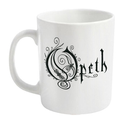 Opeth Logo Mug White (One Size)