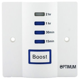 Optimum Electronic Boost Timer Universal 15 Mins - 2 Hour Immersion Heater Energy Saving